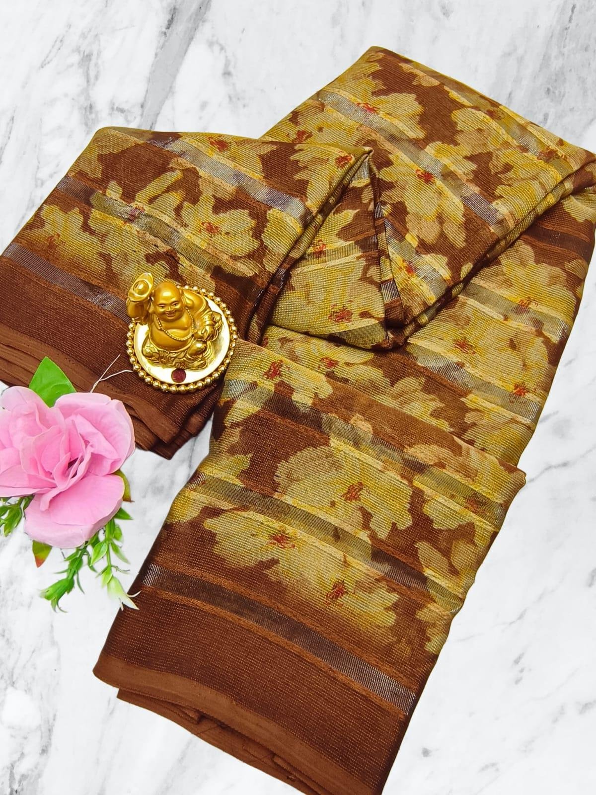 Crystal Silk Saree Design 17