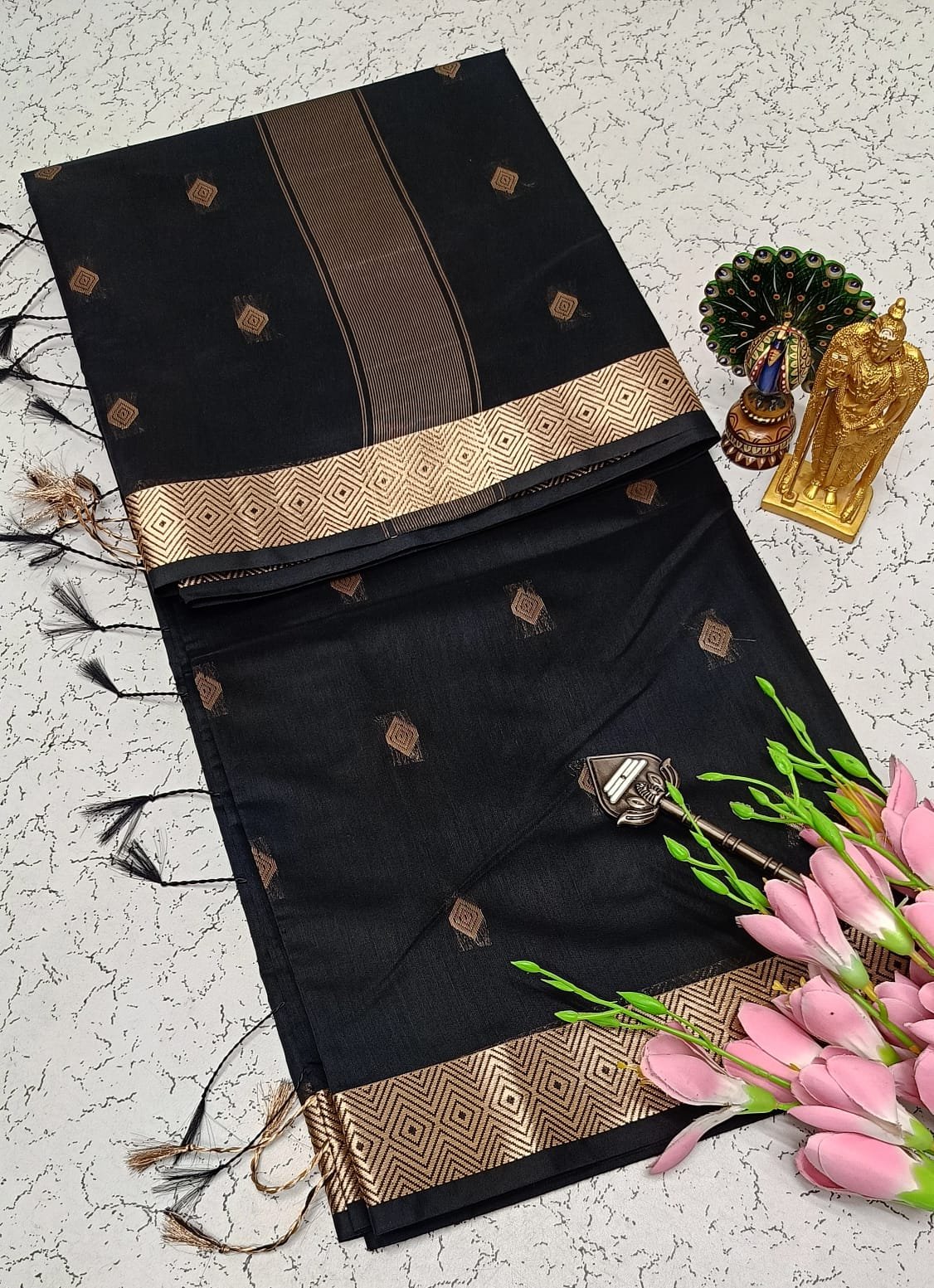 Maheswari Silk Cotton Saree Design 4