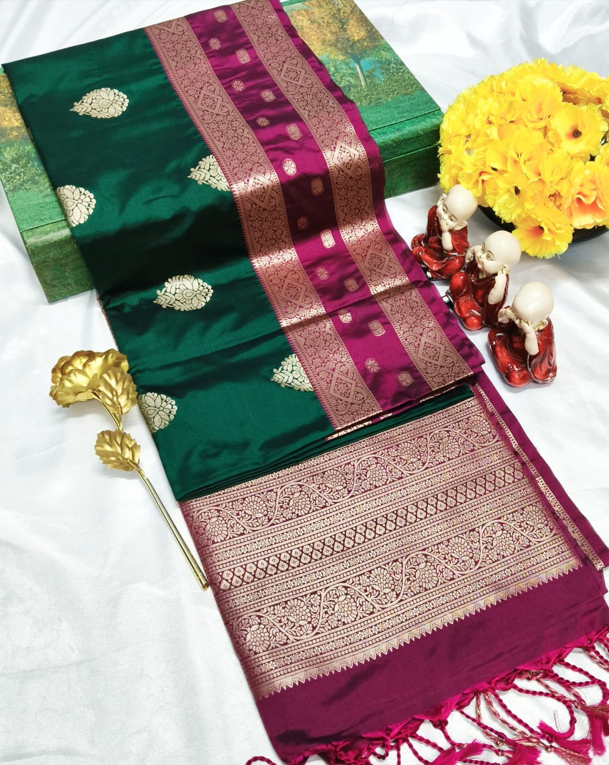 Luxury Soft Silk Saree Design 23