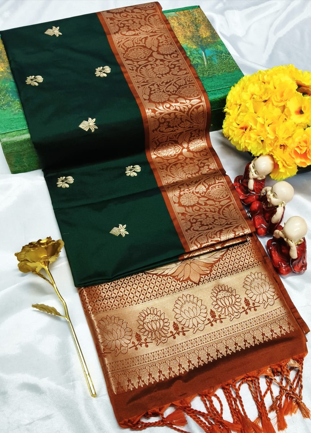 Luxury Soft Silk Saree Design 9