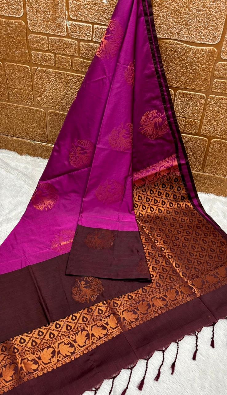 Elampillai Silk Saree Design 42