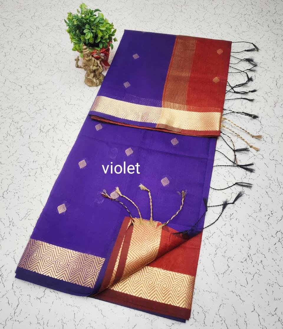 Maheswari Silk Cotton Saree Design 27