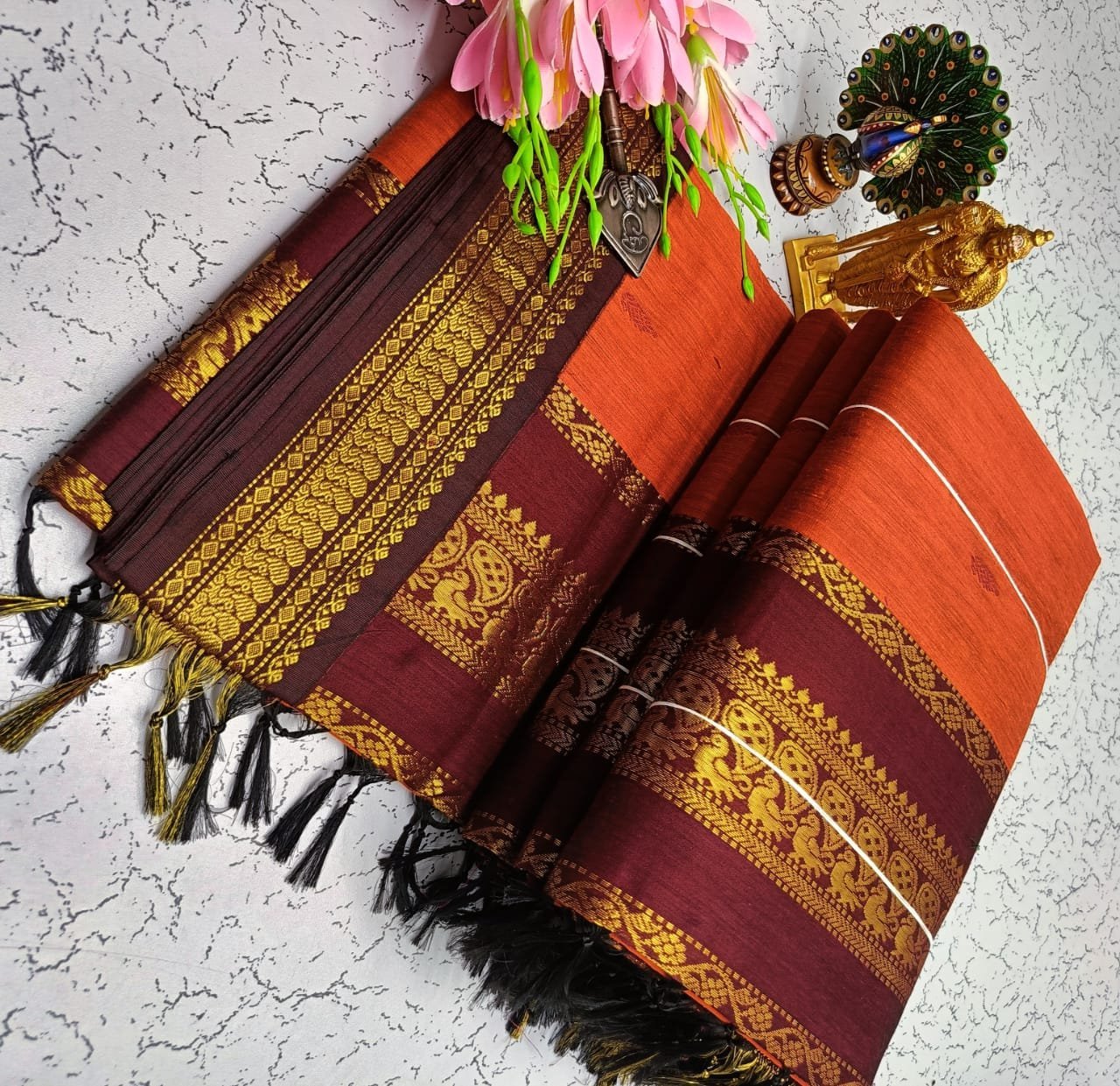 Silk Cotton Saree Design 14