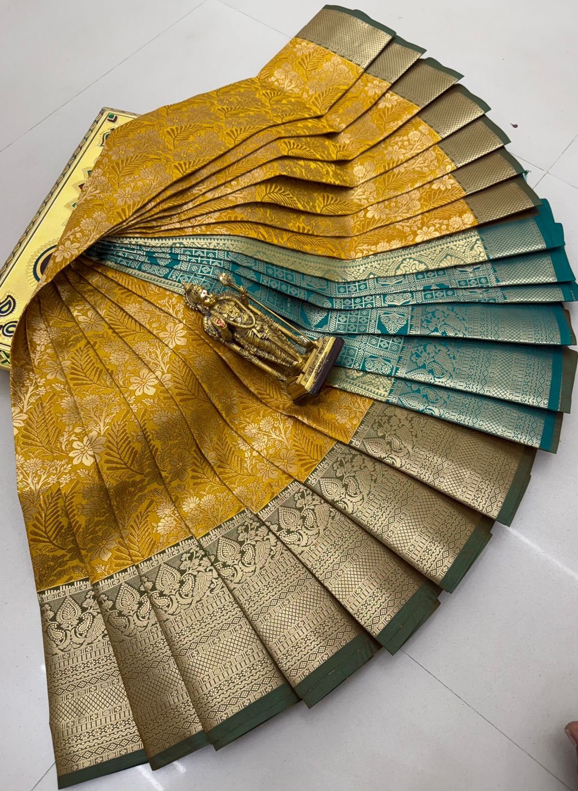 Glitter Semi Silk Saree Design 16