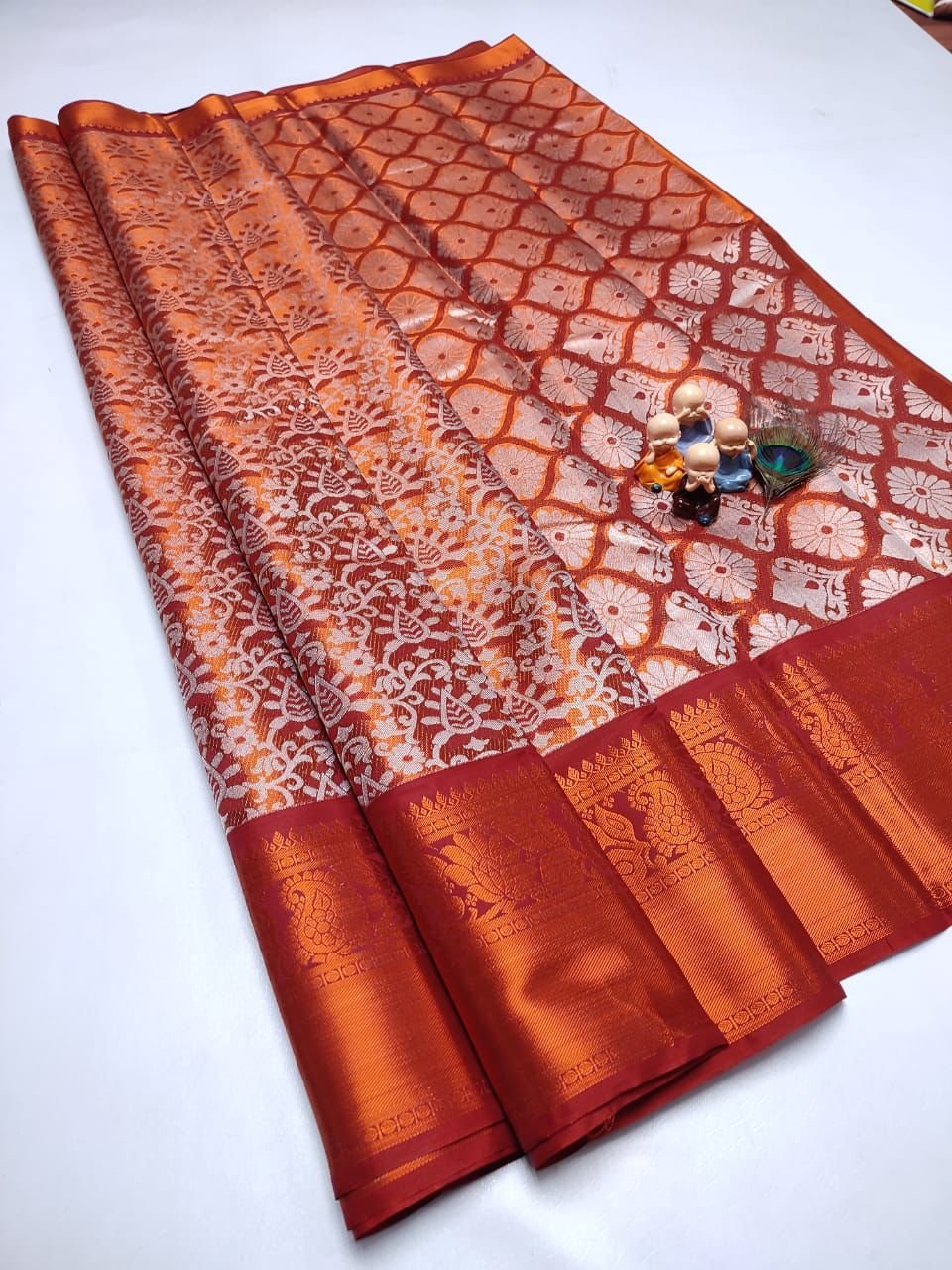 Tissue Silk Saree Design 12
