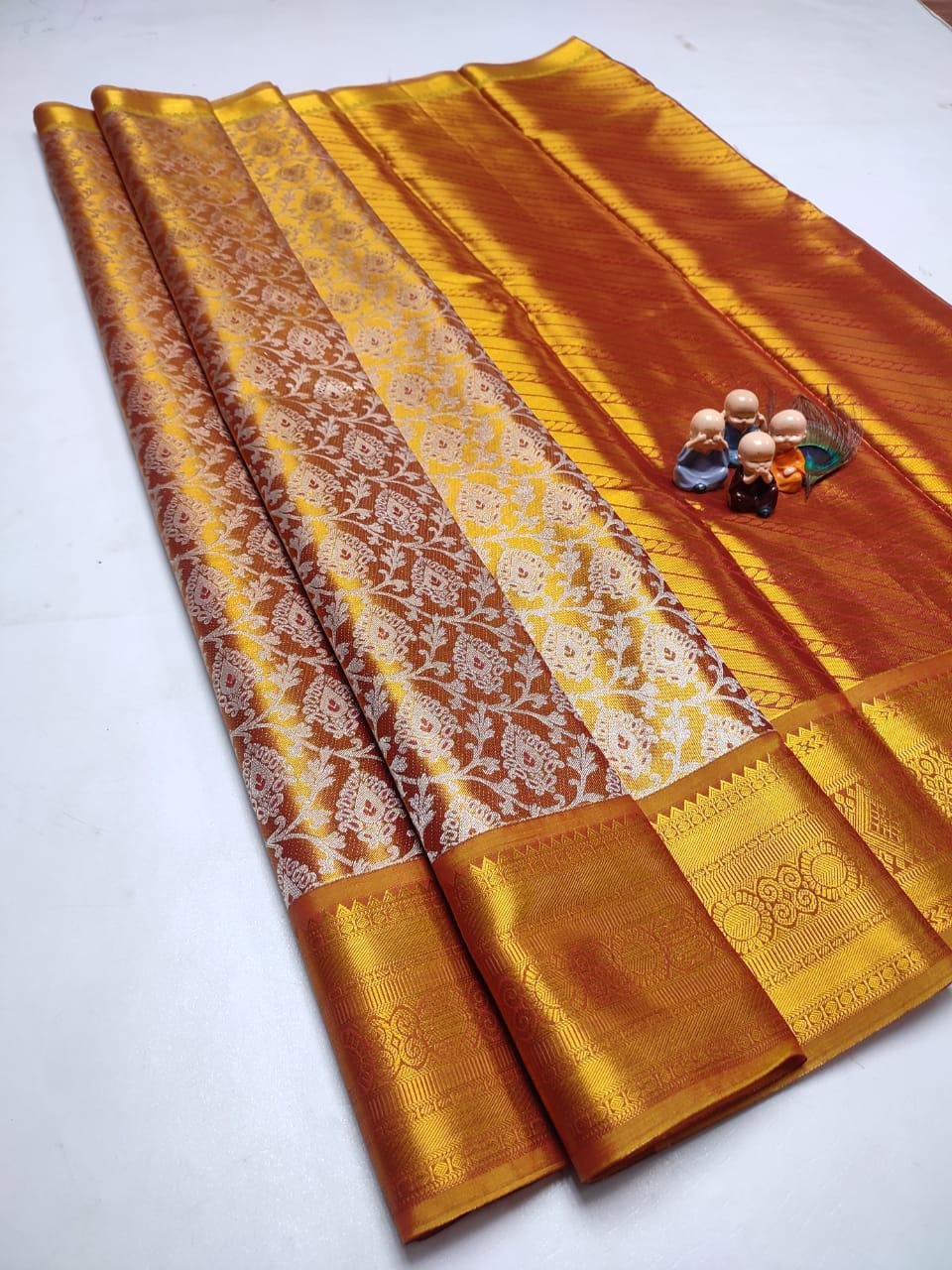 Tissue Silk Saree Design 2