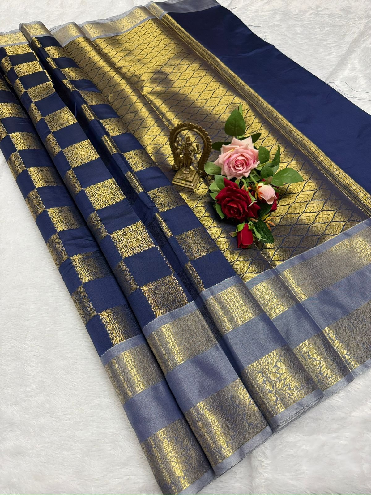 Banarasi Soft Silk Saree Design 12