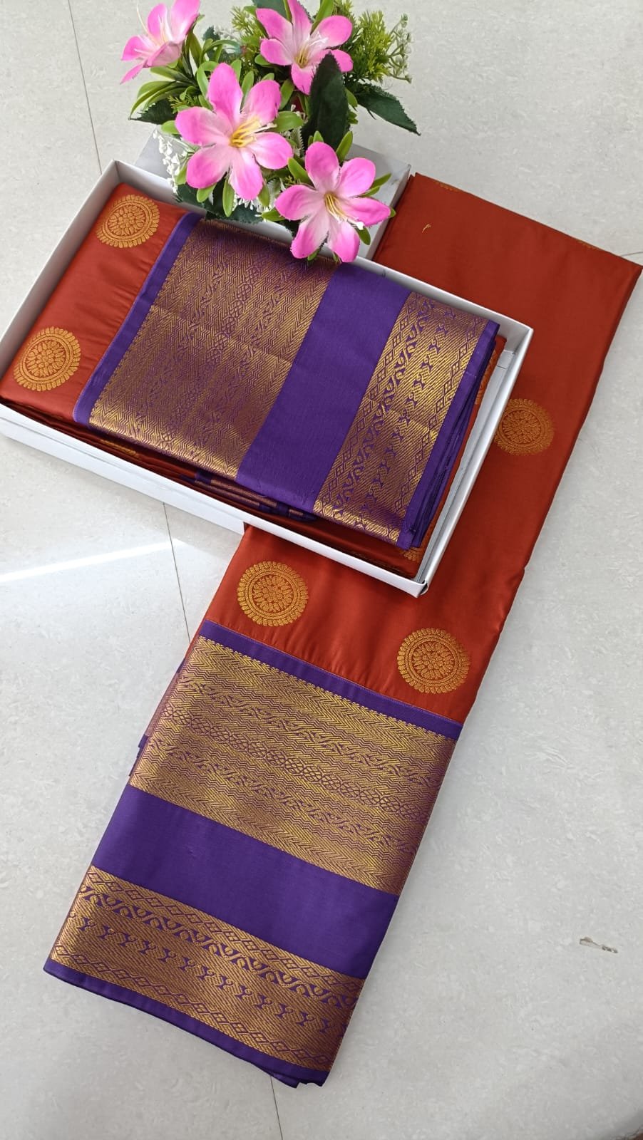 Korvai Semi Soft Silk Saree Design 10