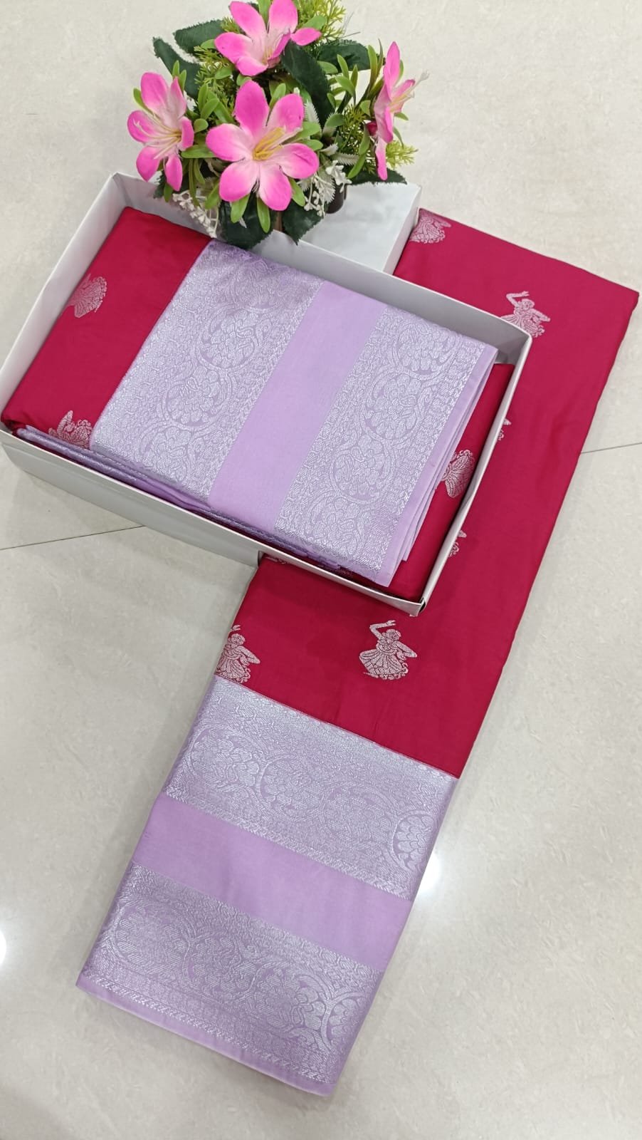 Korvai Semi Soft Silk Saree Design 2