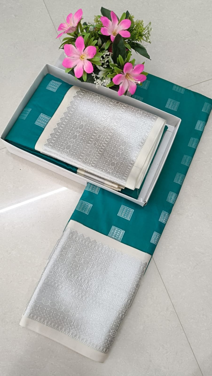 Korvai Semi Soft Silk Saree Design 21