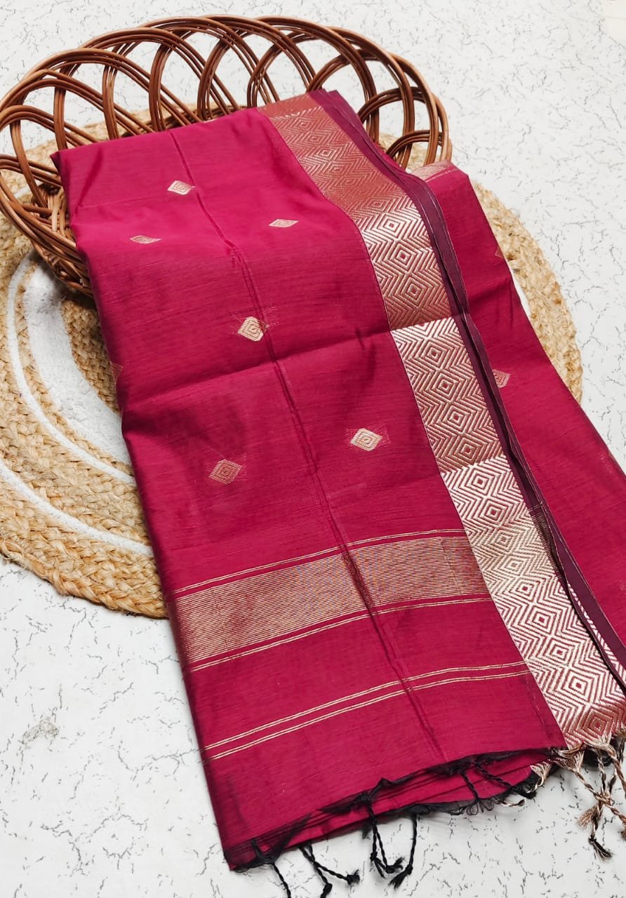 Maheswari Cotton Saree Design 10