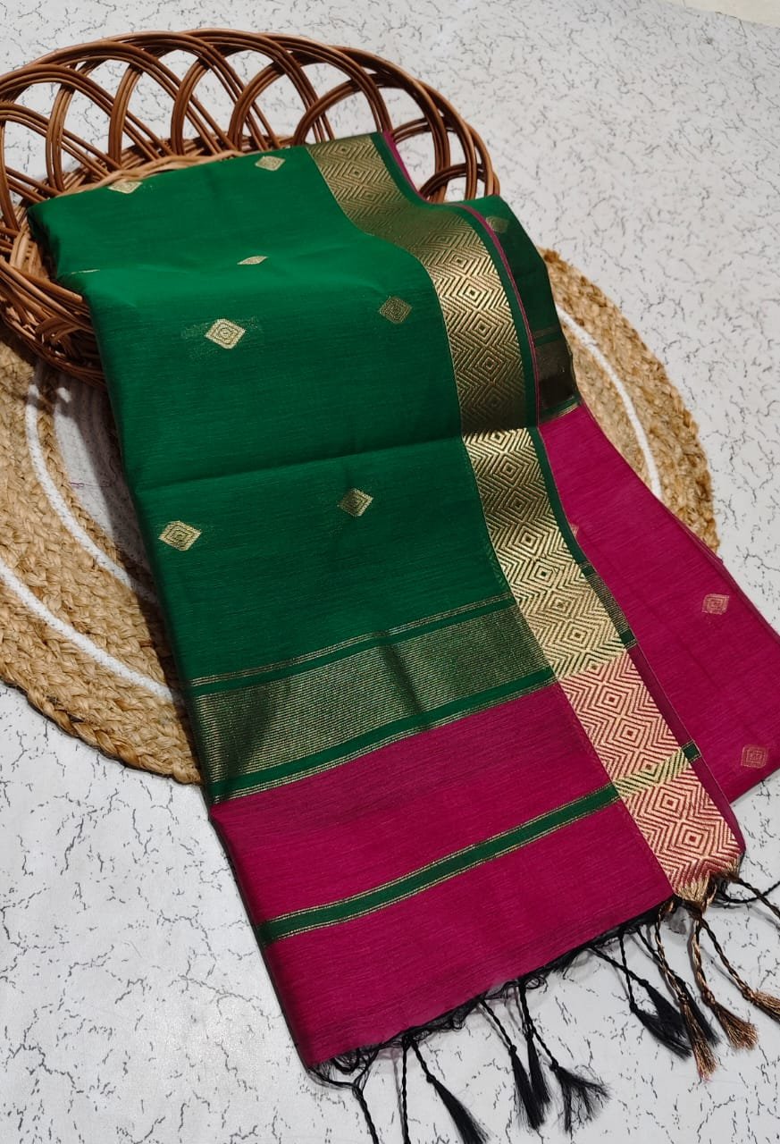Maheswari Cotton Saree Design 13