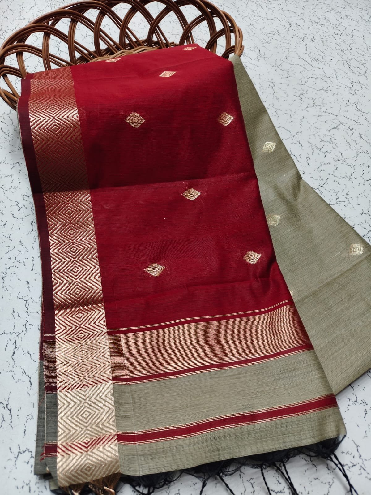 Maheswari Cotton Saree Design 16