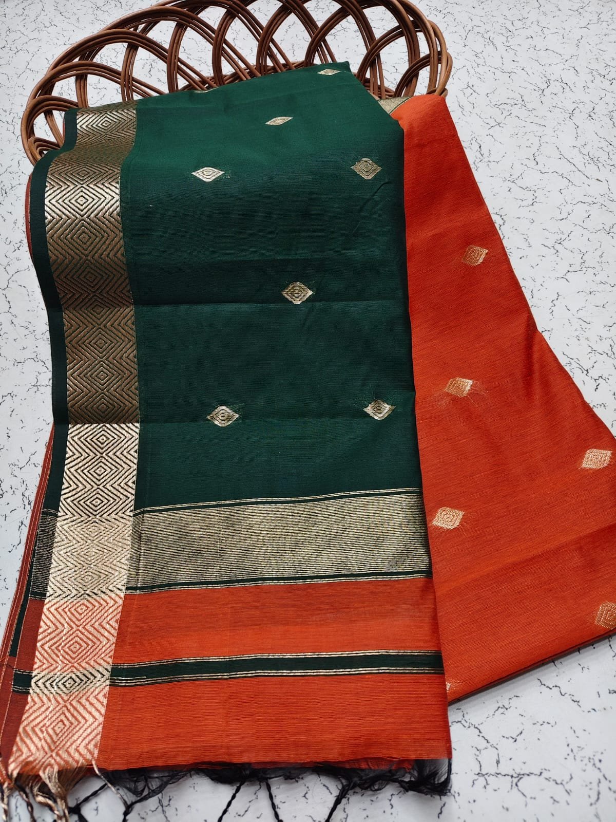 Maheswari Cotton Saree Design 18