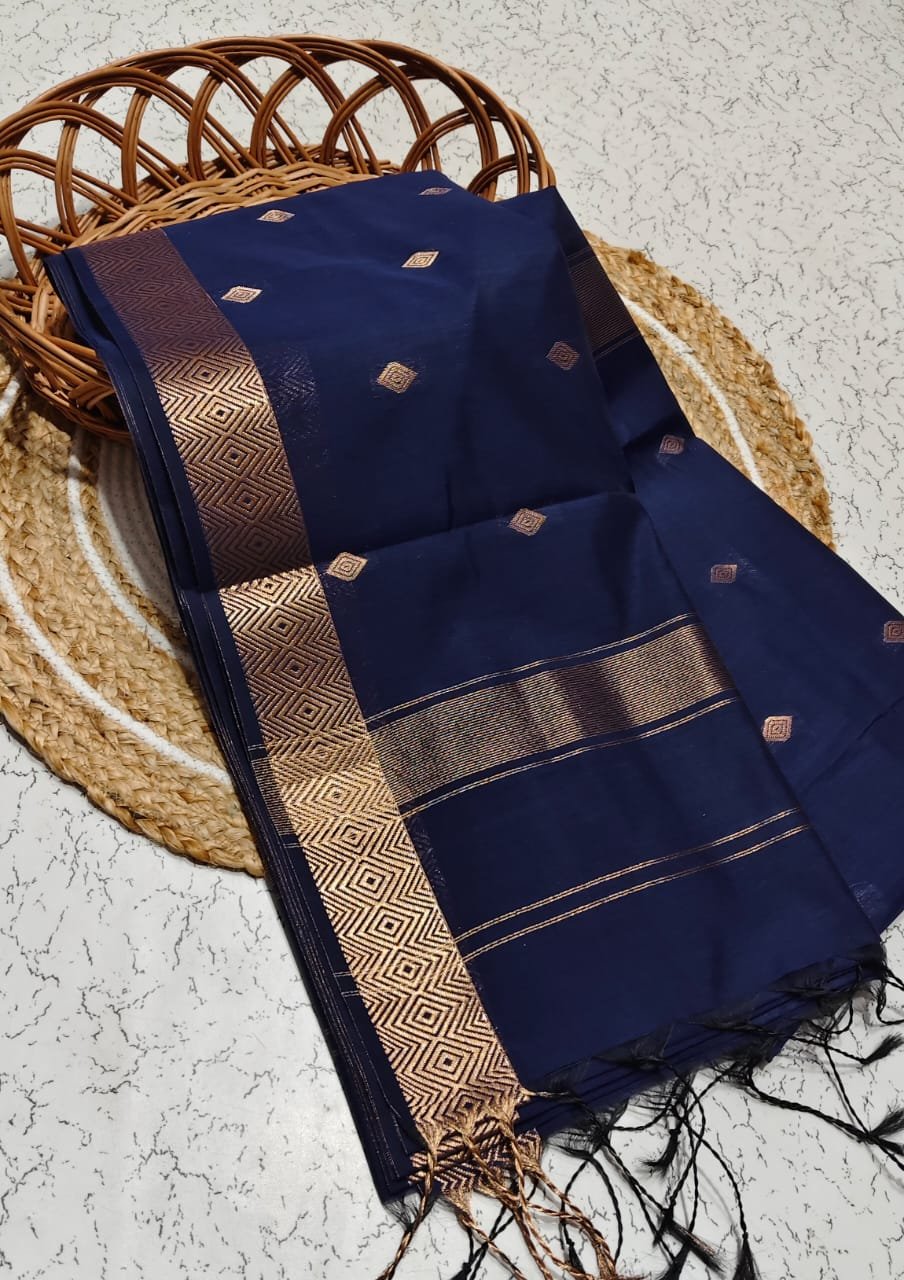Maheswari Cotton Saree Design 8