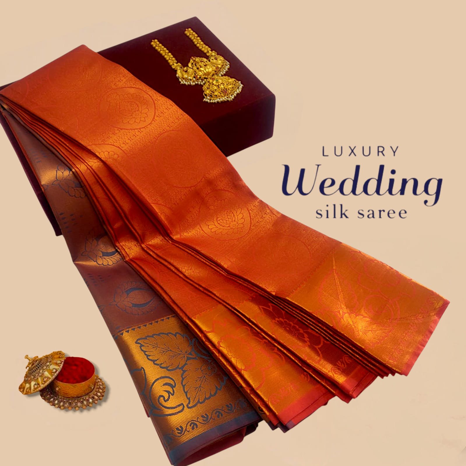 Wedding Designer Silk Saree Design 23