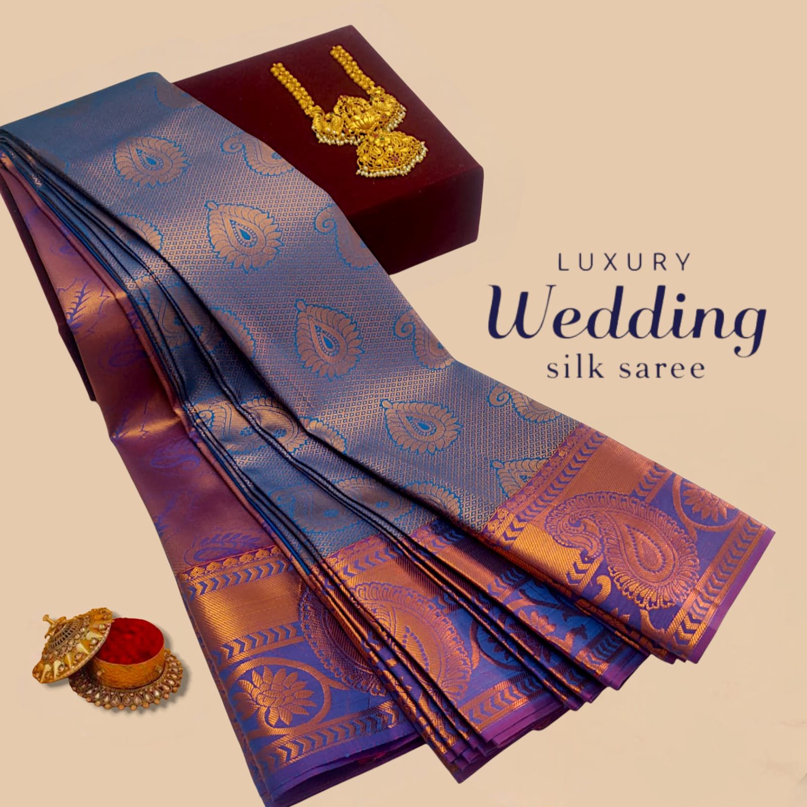 Wedding Designer Silk Saree Design 25